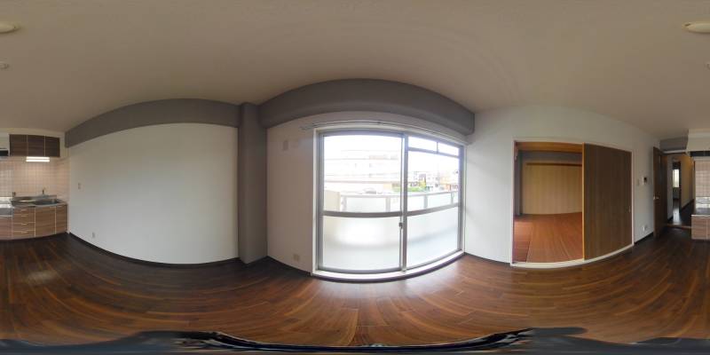 パノラマ画像洋室