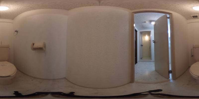 パノラマ画像トイレ