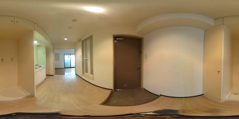 パノラマ画像玄関