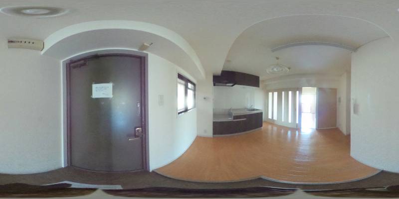 パノラマ画像玄関