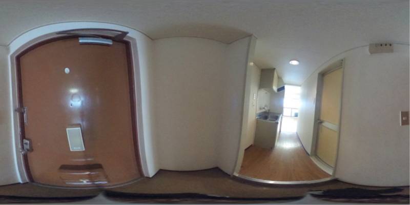 パノラマ画像玄関