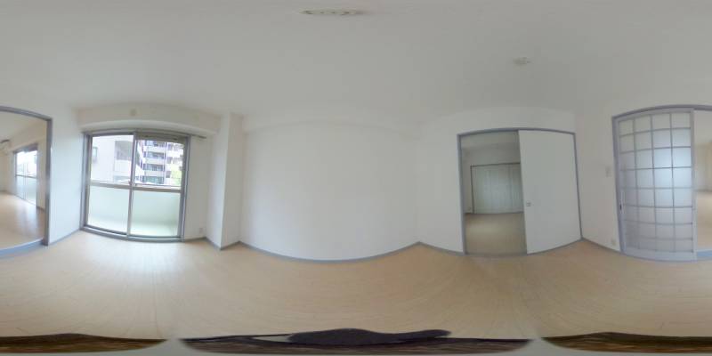 パノラマ画像洋室