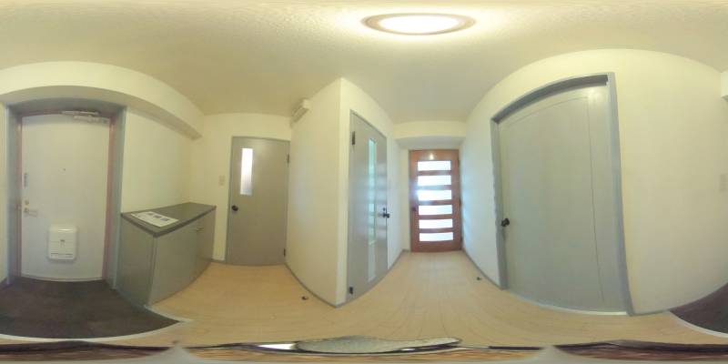 パノラマ画像玄関