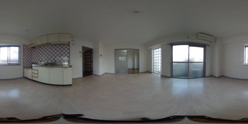 パノラマ画像洋室