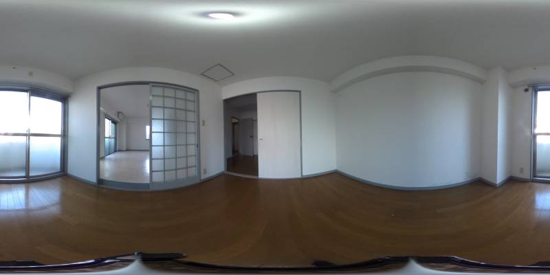 パノラマ画像洋室