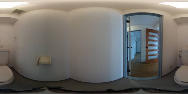 パノラマ画像トイレ