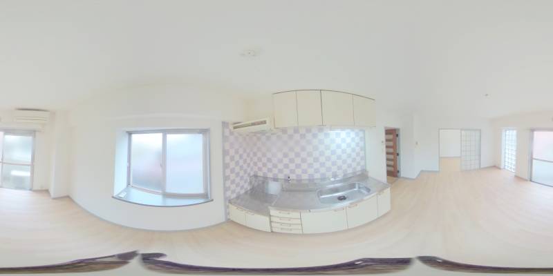 パノラマ画像キッチン