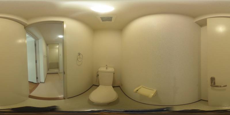 パノラマ画像トイレ