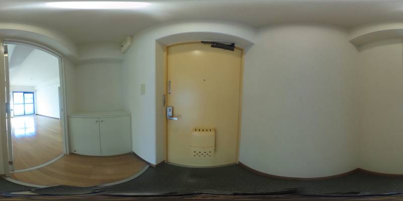 パノラマ画像玄関