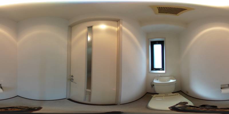 パノラマ画像トイレ