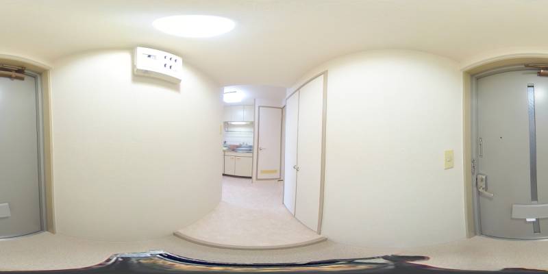 パノラマ画像玄関