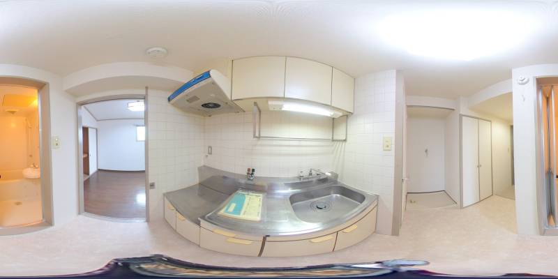 パノラマ画像キッチン