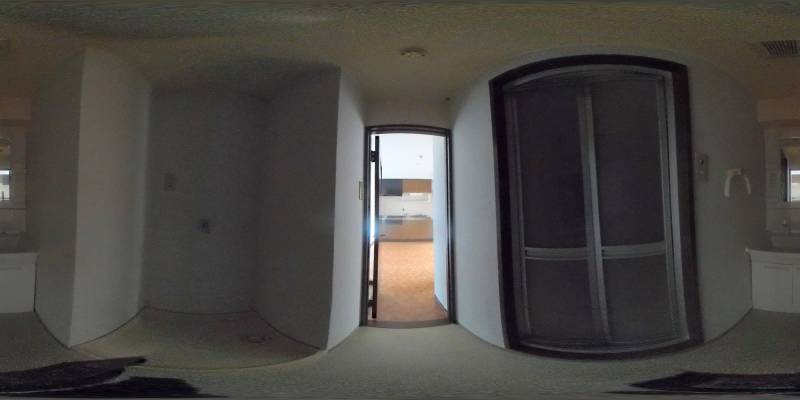 パノラマ画像洗面所