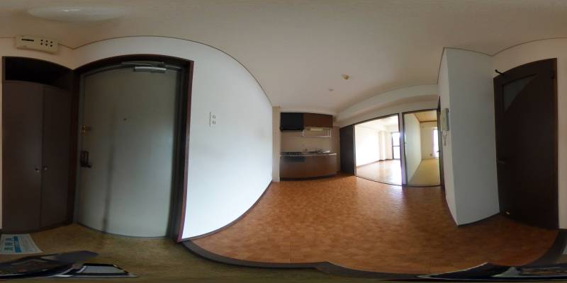 パノラマ画像玄関