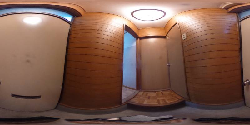 パノラマ画像玄関