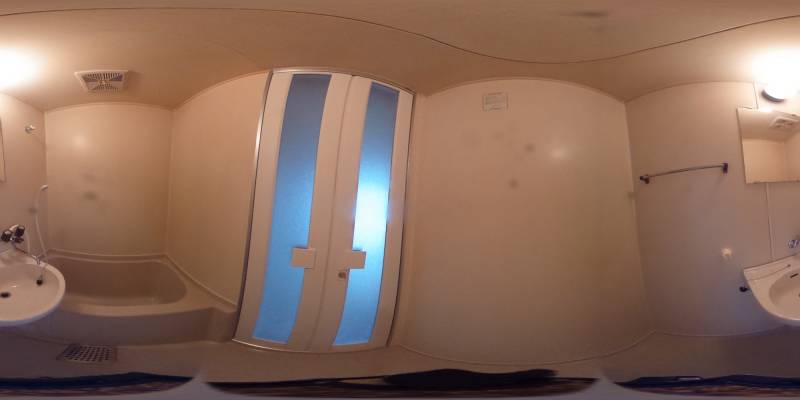 パノラマ画像バスルーム