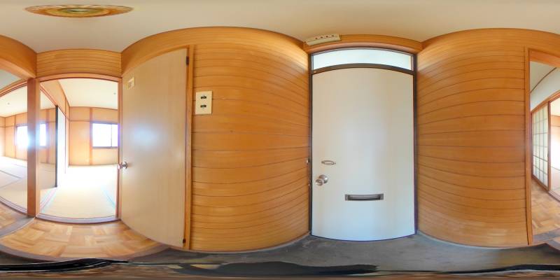 パノラマ画像玄関