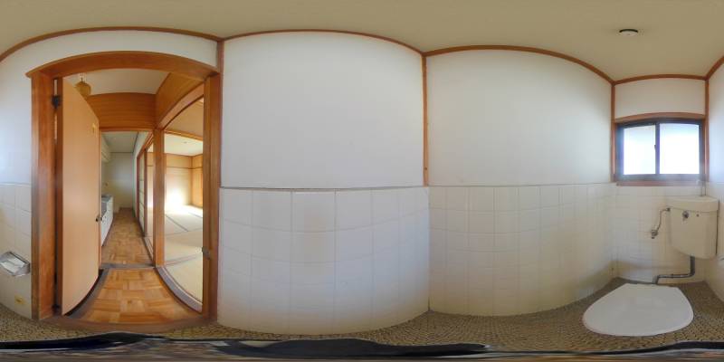 パノラマ画像トイレ