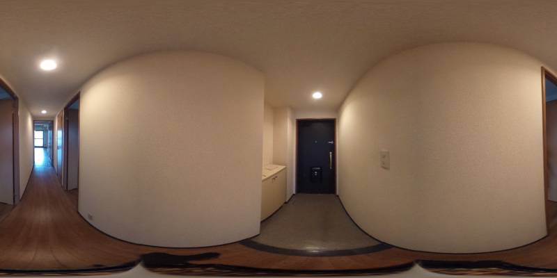 パノラマ画像玄関