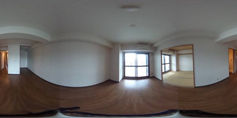 パノラマ画像リビング