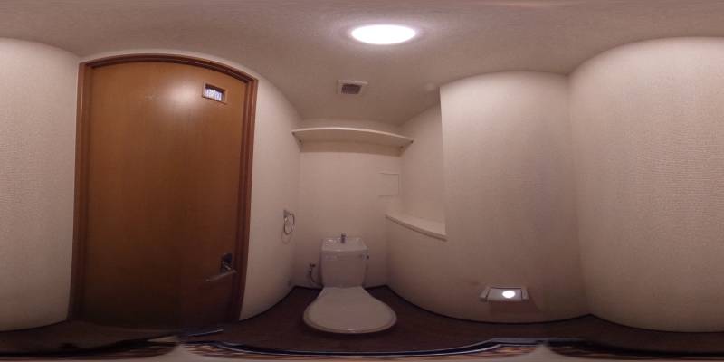 パノラマ画像トイレ