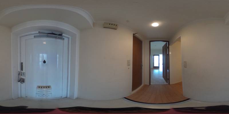 パノラマ画像玄関