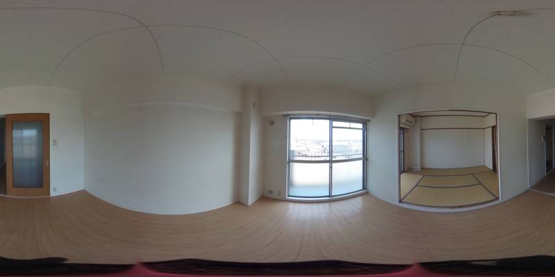 パノラマ画像洋室