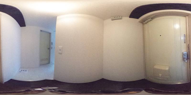 パノラマ画像玄関