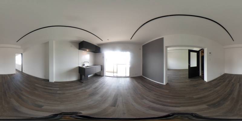 パノラマ画像リビング