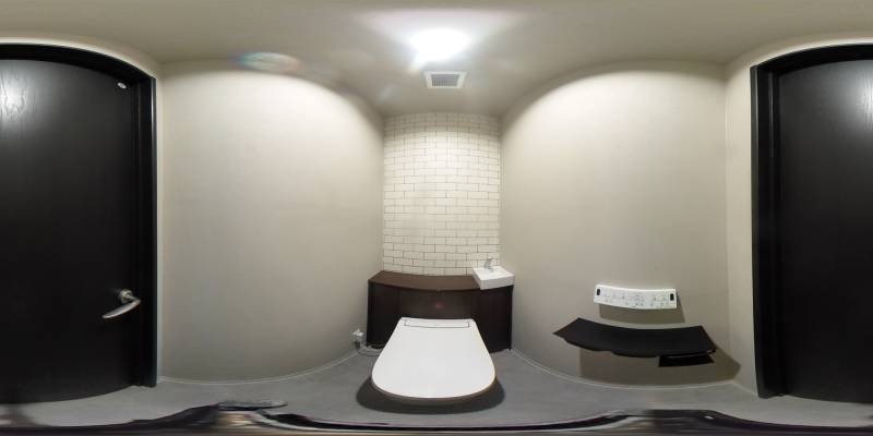 パノラマ画像トイレ