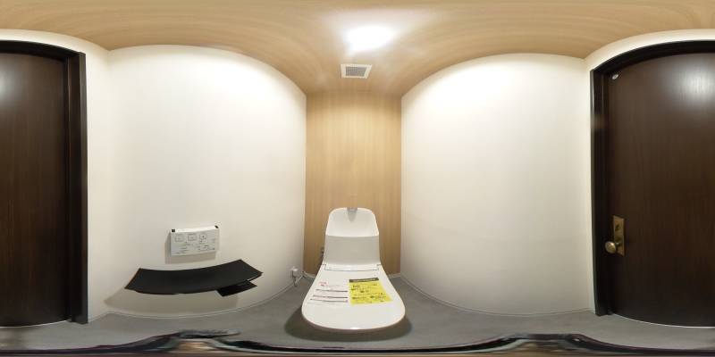 パノラマ画像トイレ