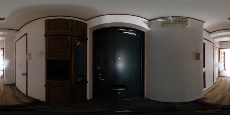 パノラマ画像玄関