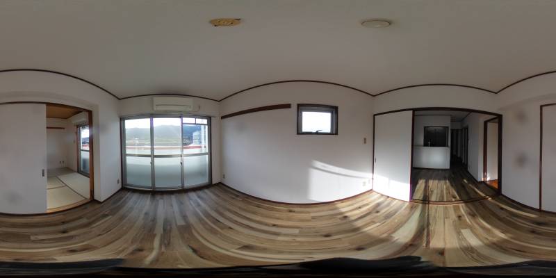 パノラマ画像洋室