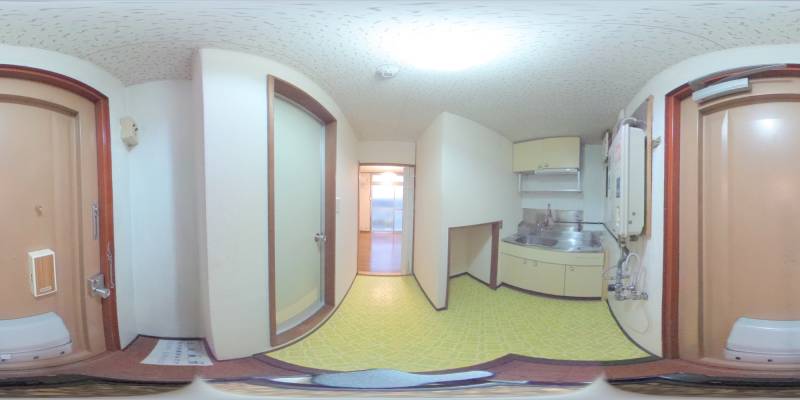 パノラマ画像玄関