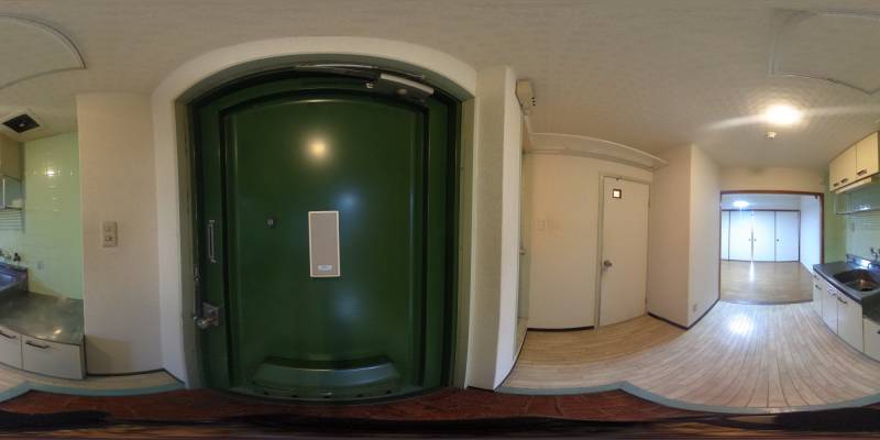 パノラマ画像玄関