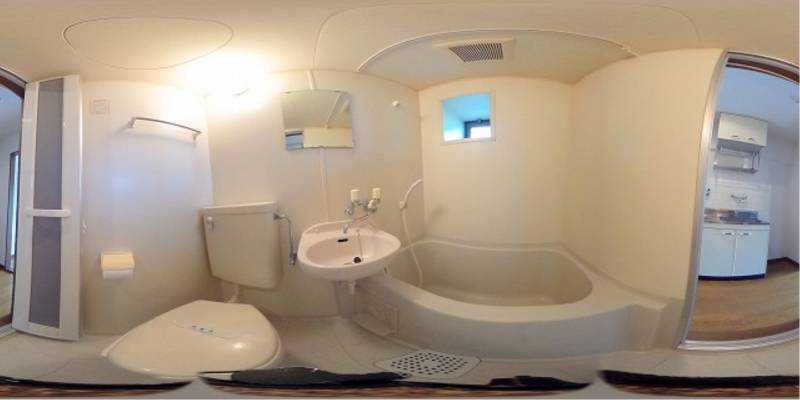 パノラマ画像バスルーム