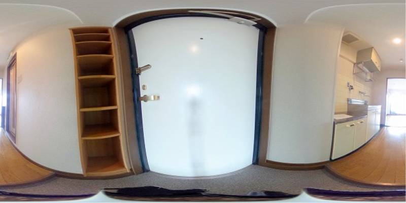 パノラマ画像玄関