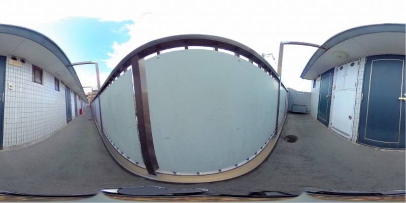 パノラマ画像玄関