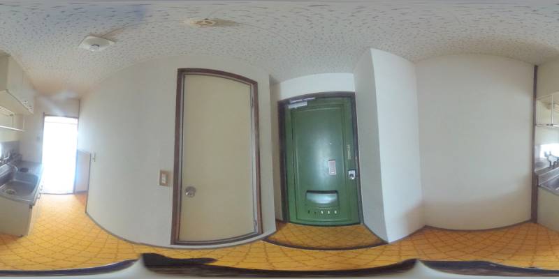 パノラマ画像玄関