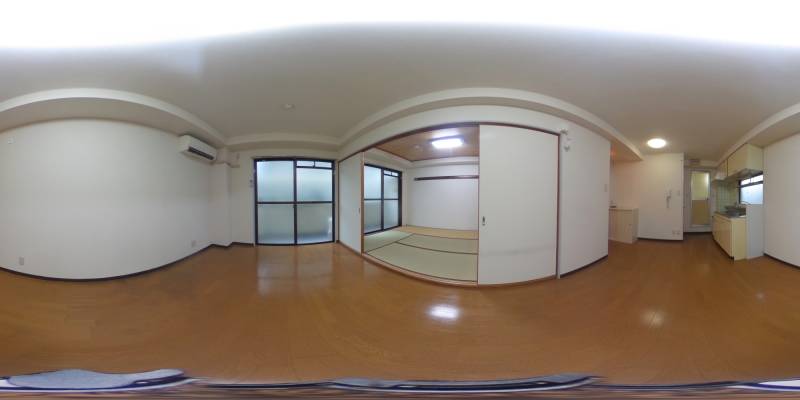 パノラマ画像リビング