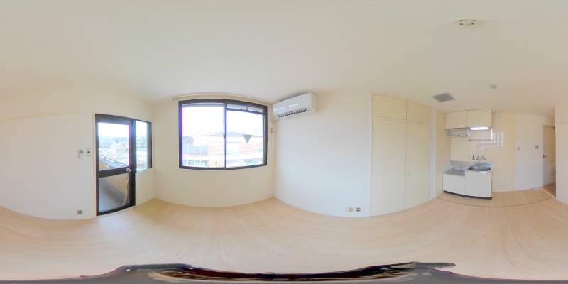 パノラマ画像リビング