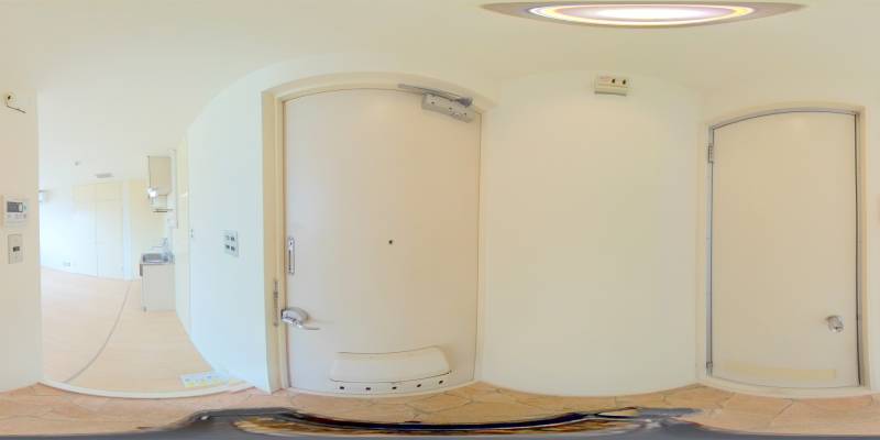 パノラマ画像玄関