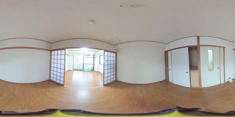 パノラマ画像洋室