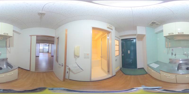 パノラマ画像キッチン