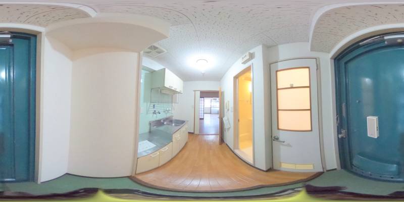 パノラマ画像玄関