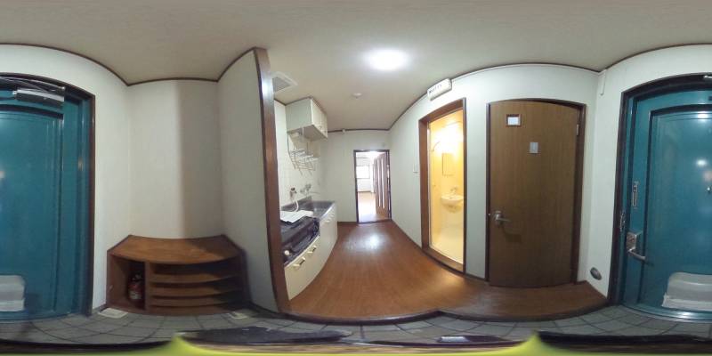 パノラマ画像玄関