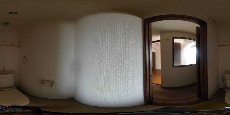 パノラマ画像トイレ