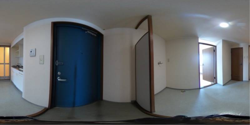 パノラマ画像玄関