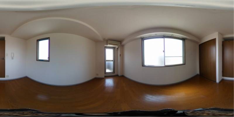 パノラマ画像洋室