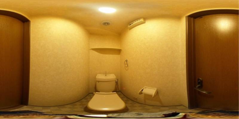 パノラマ画像トイレ